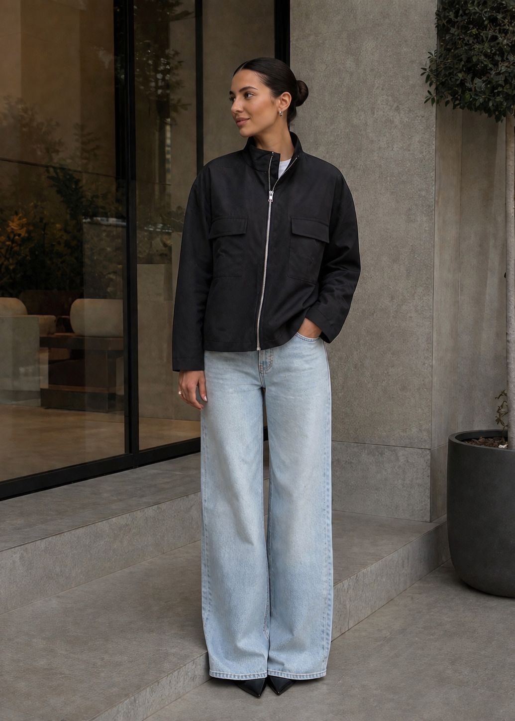 Black Urban Zip