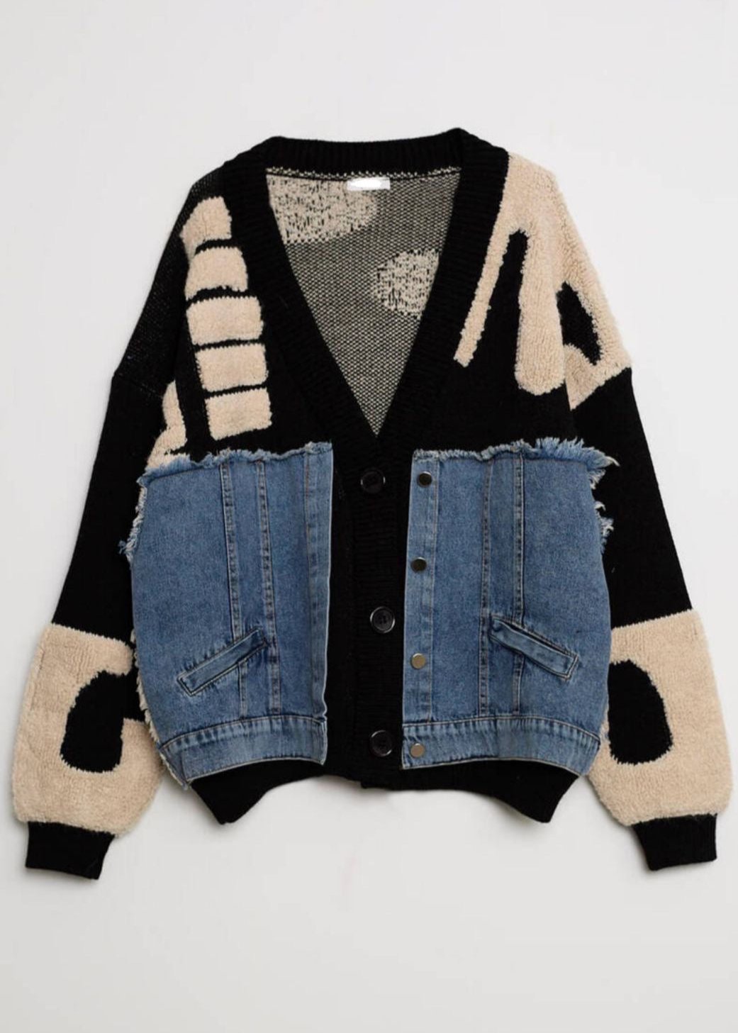 Funky Black Cardigan
