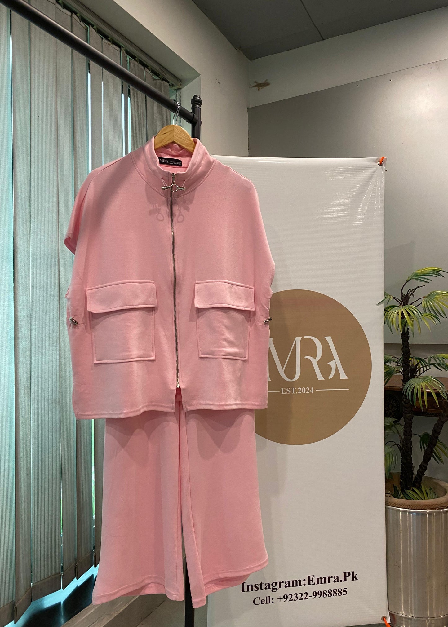 Pink Relaxed Fit Co Ord