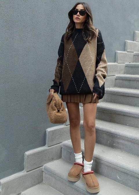 Oversized Blue Sweater