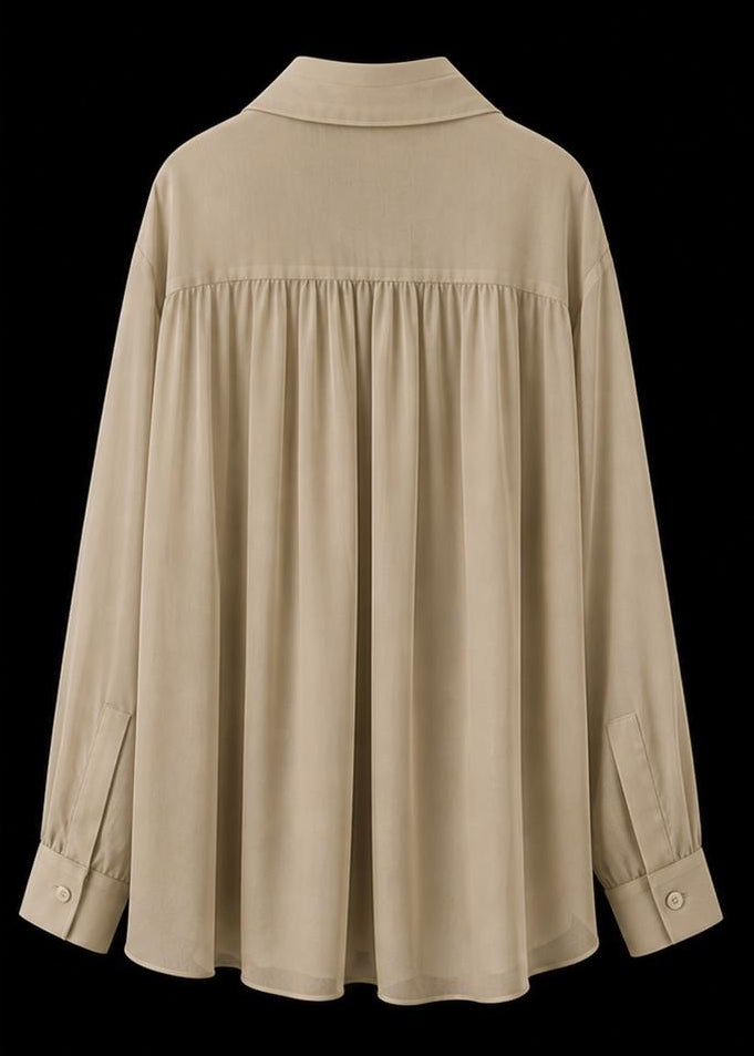 Khaki Flow Top