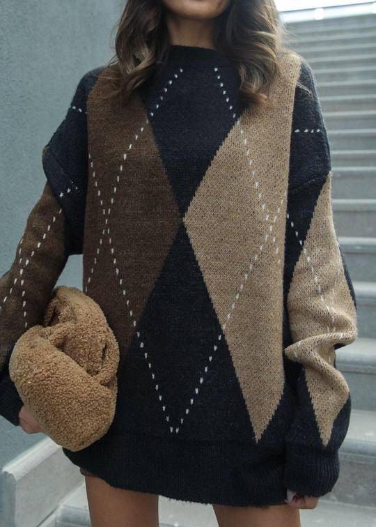 Oversized Blue Sweater