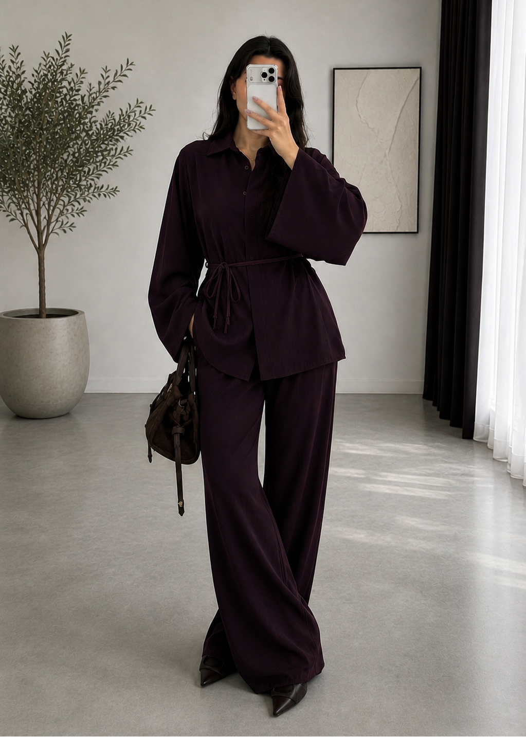 Midnight Plum Co Ord