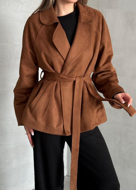Brown Sued Coat