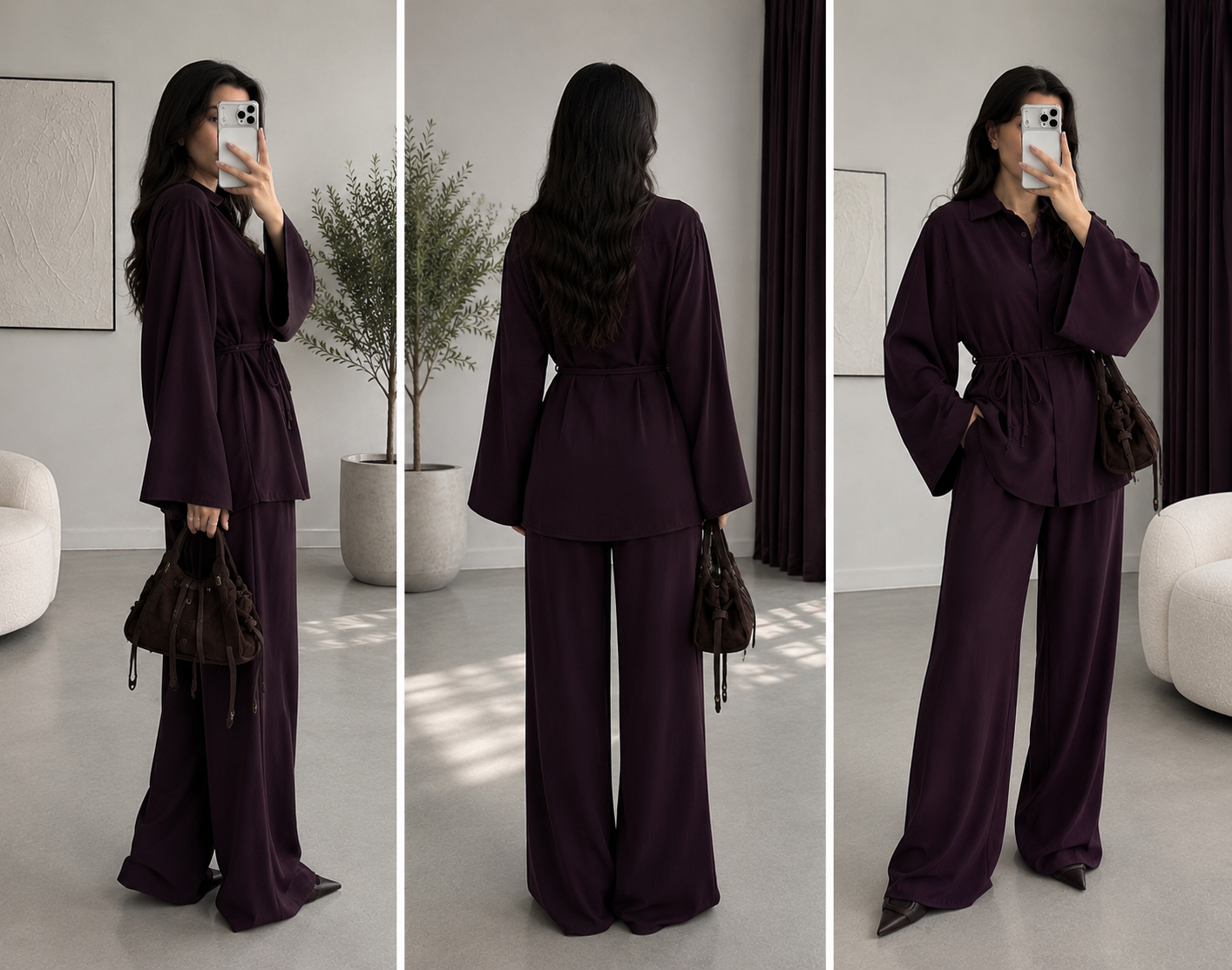Midnight Plum Co Ord