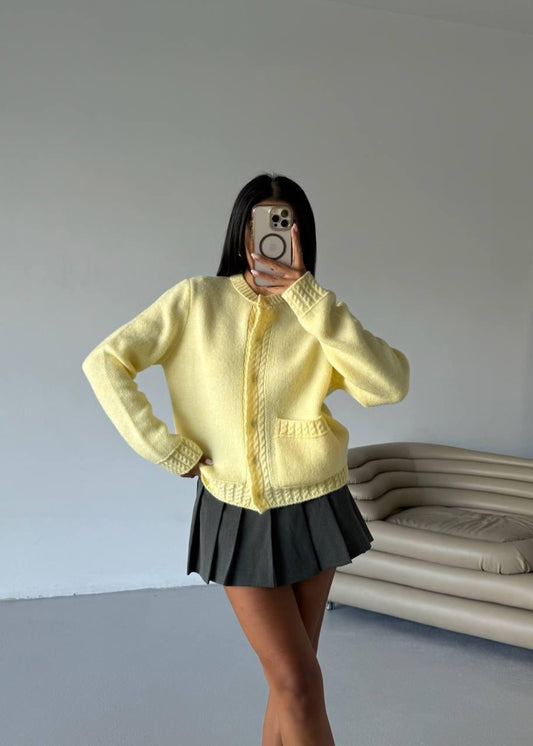 Butter Yellow Sweater