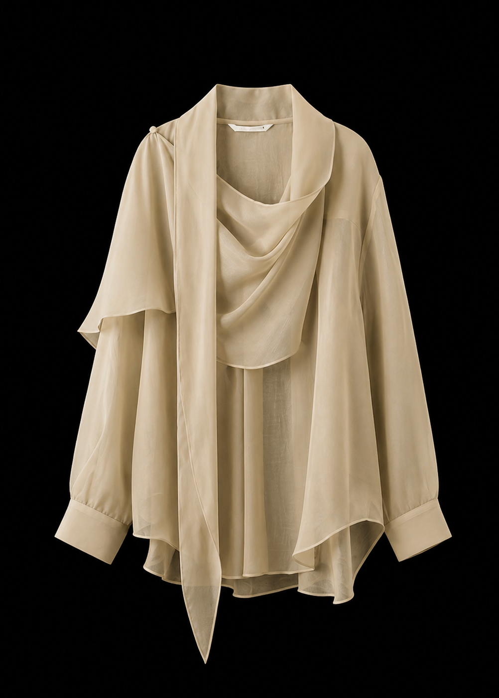 Khaki Flow Top