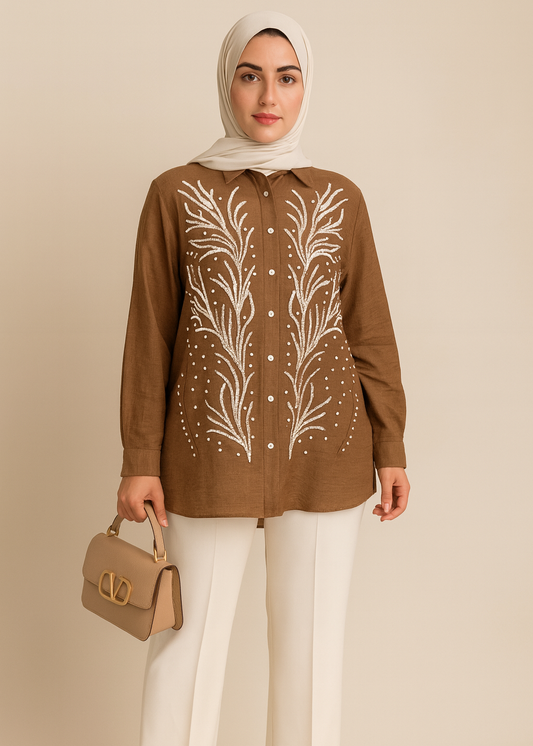 Brown Roots Shirt