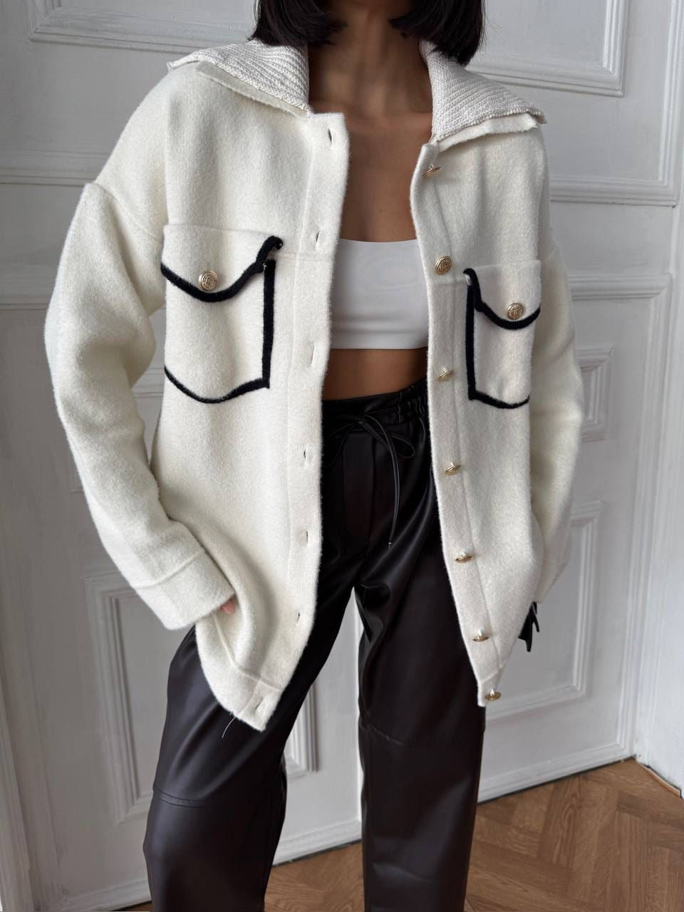 White Button Down