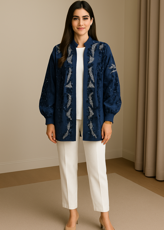 Denim Bling Jacket