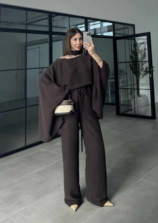 Mocha Flow Co Ord
