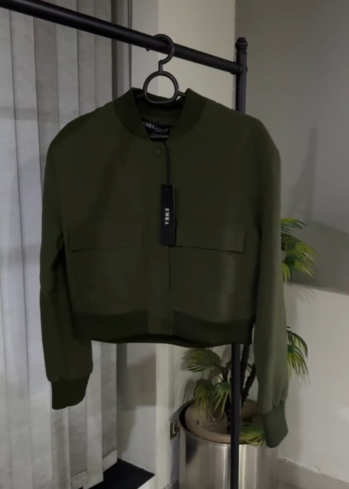 Green Bomber Jacket