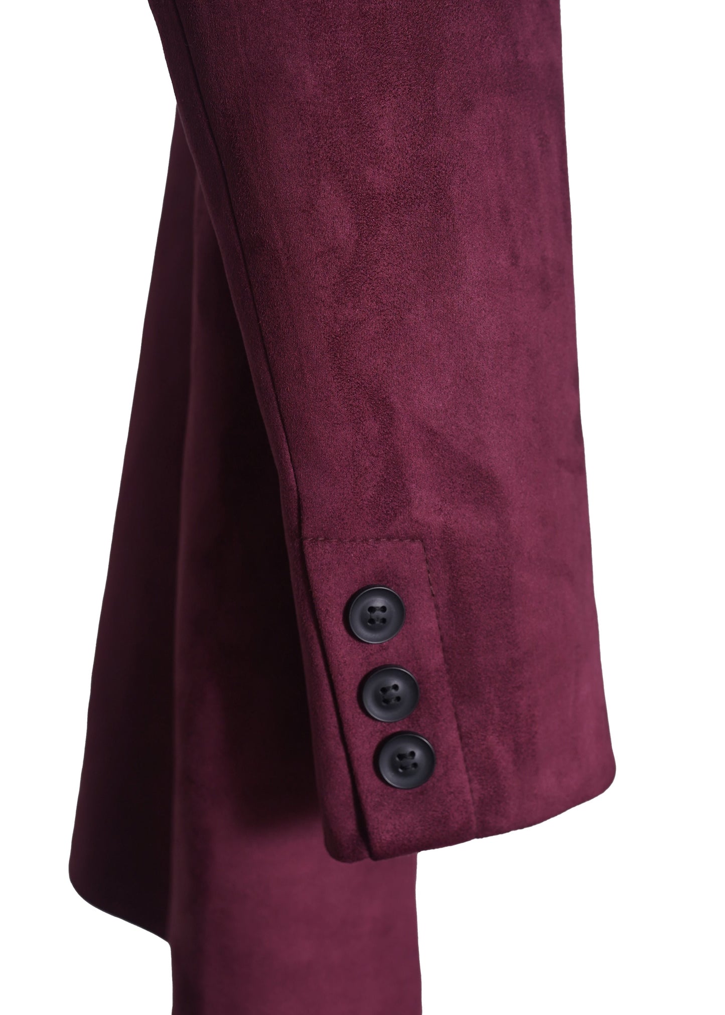 Maroon Sued Coat