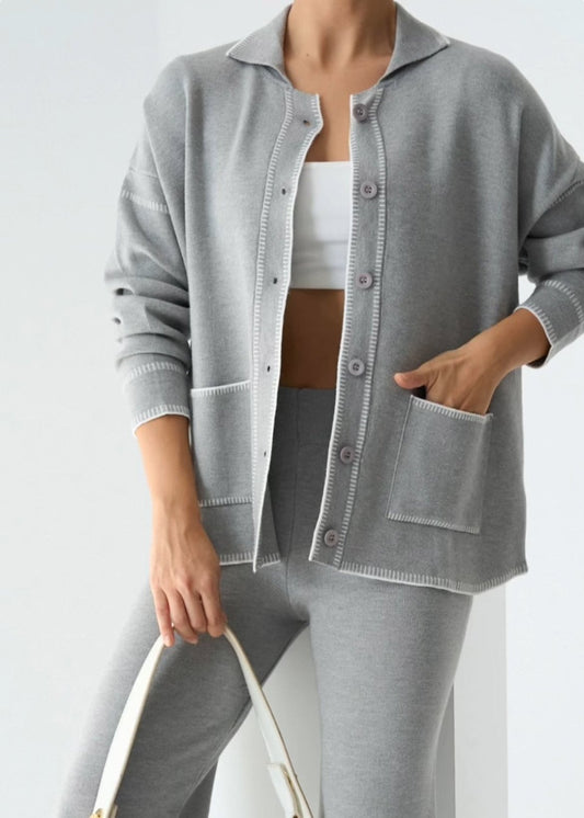Grey Cozy Minimalistic Set