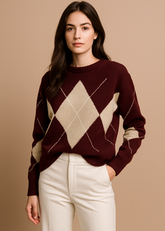 Oversized Red Sweater