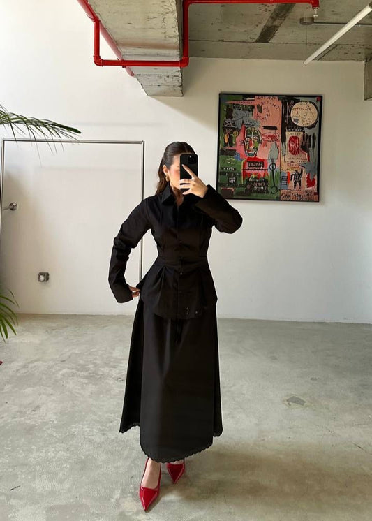 Black Dress Shirt