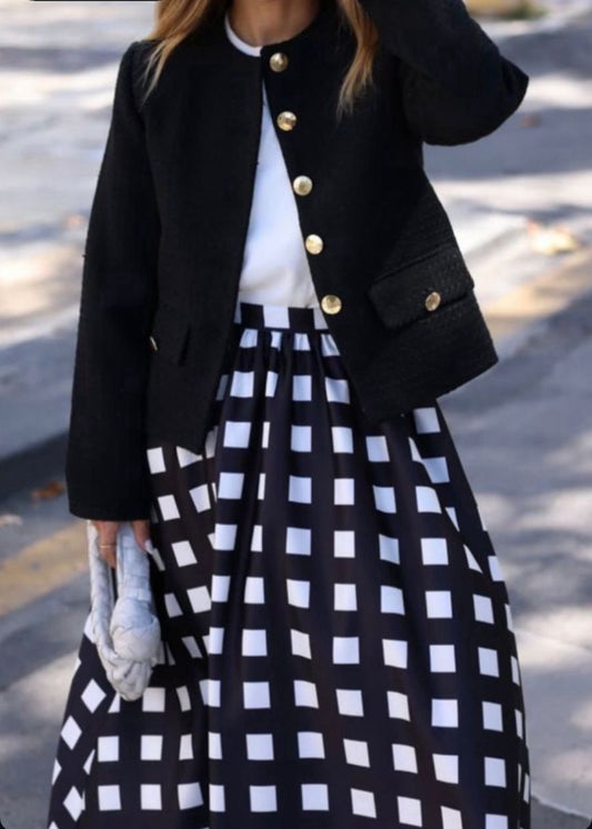 Plaid Skirt