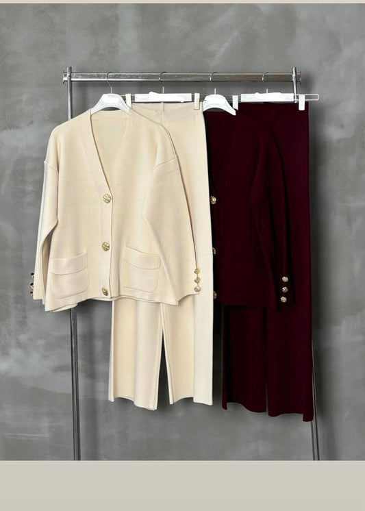 Knit Aura Set Off White