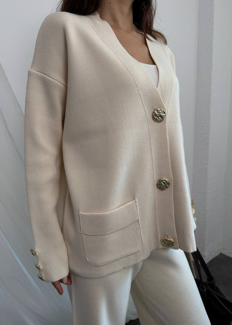 Knit Aura Set Off White