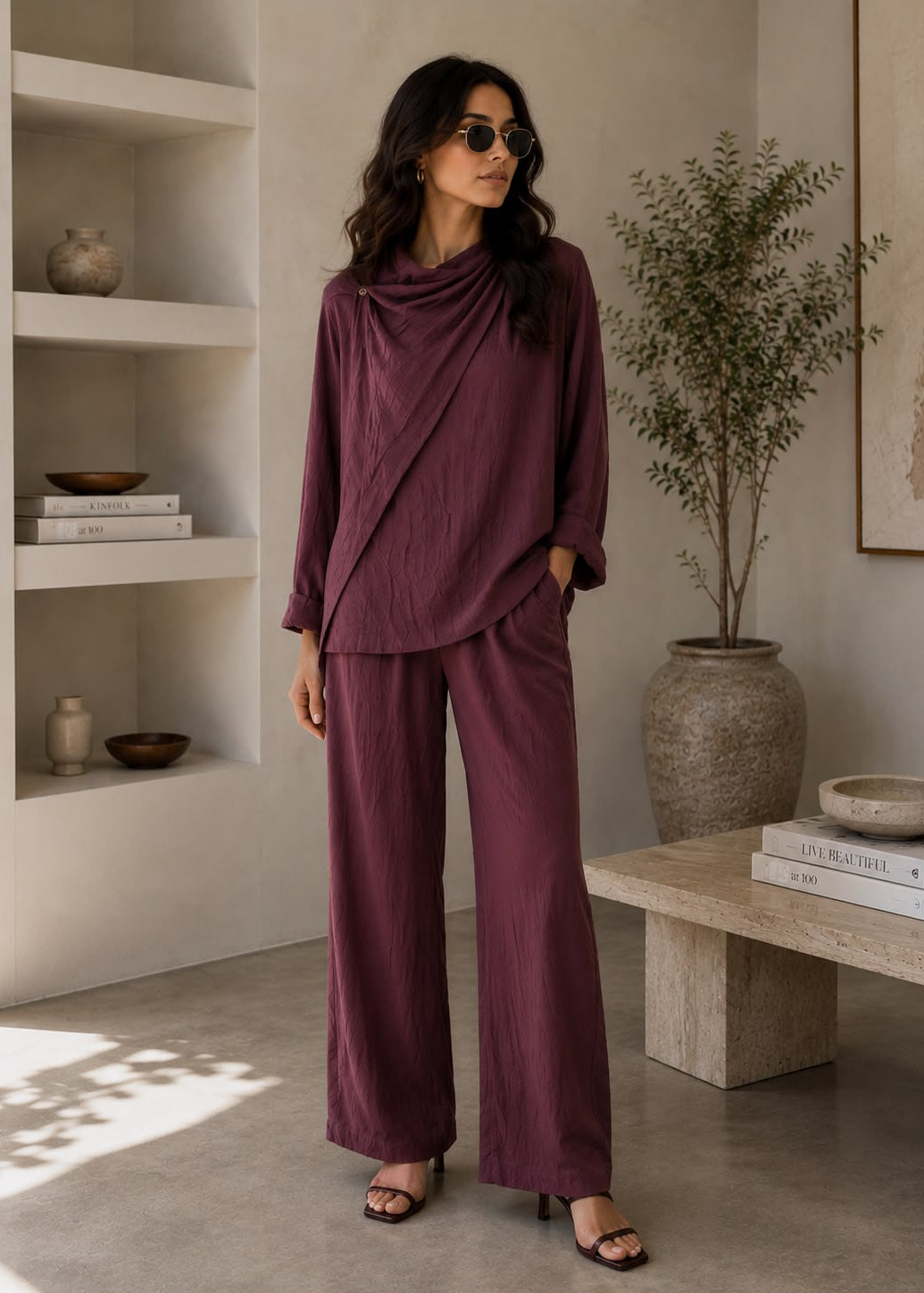 Mulberry Drape Set