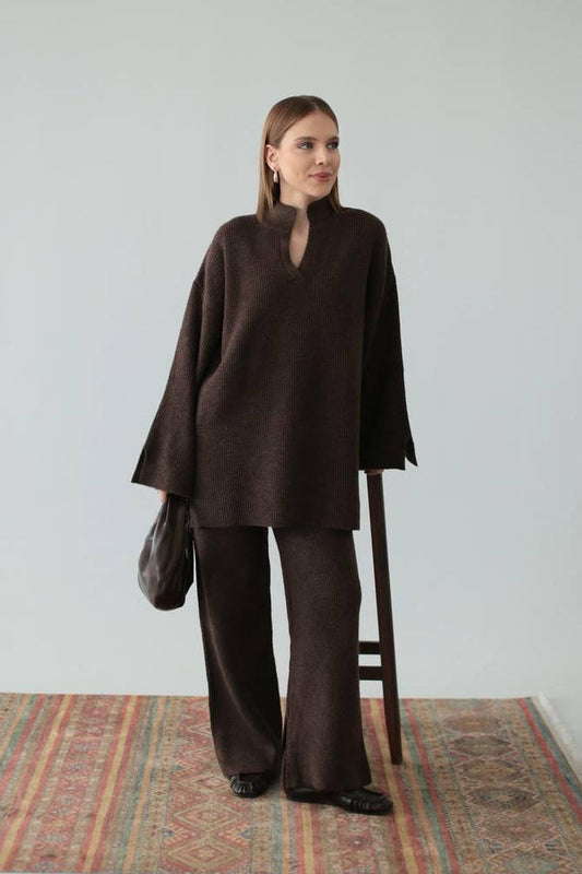 Espresso Knit Set