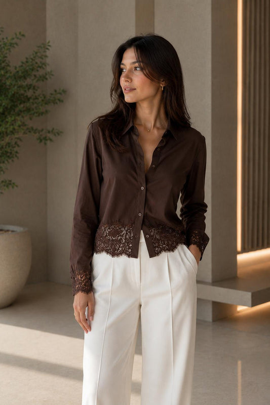 Chocolate Chantilly Shirt